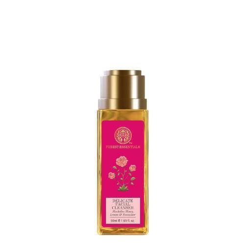Forest Essentials Delicate Facial Cleanser Mashobra Honey, Lemon & Rosewater - Distacart