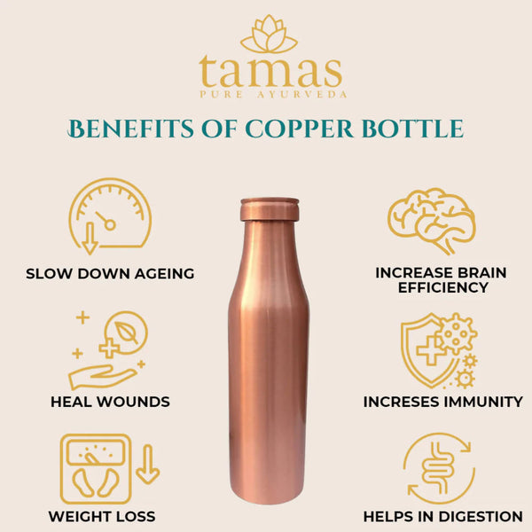 Tamas BMC Copper Water Bottle - Distacart