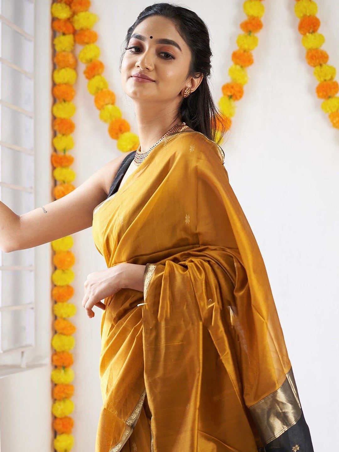 Kalini Silk Blend Kanjeevaram Saree - Distacart