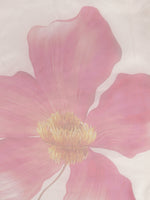 Thumbnail for Tikhi Imli White & Pink Organza Printed Saree - Distacart