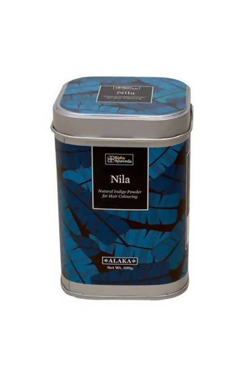 Bipha Ayurveda Alaka Nila Natural Indigo Powder For Hair Colouring - Distacart
