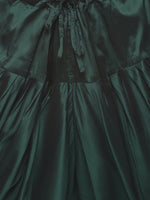 Thumbnail for Sethukrishna Men Dark-Green Solid Dhoti Pants - Distacart