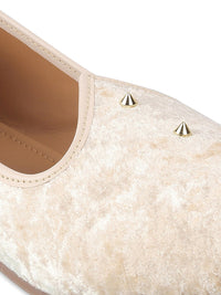 Thumbnail for Mochi Men Gold-Toned Ethnic Shoe-Style Sandals - Distacart