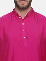 Thumbnail for Sethukrishna Men Rose Kurta with Trousers - Distacart