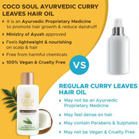 Thumbnail for Coco Soul Curry Leaves Hair Oil - Distacart