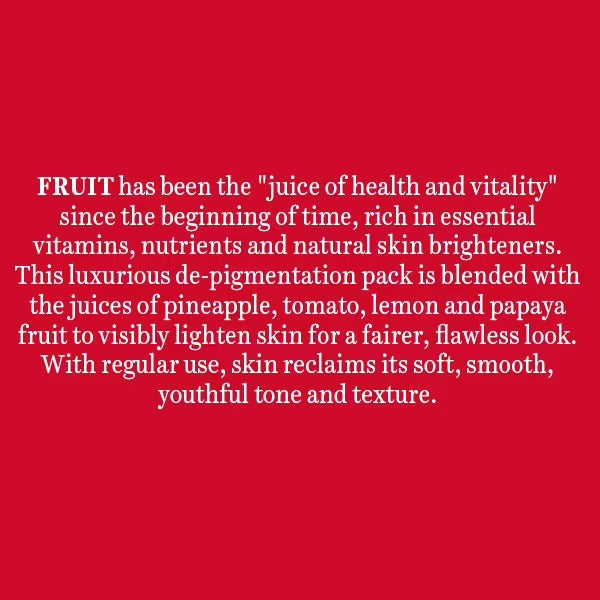 Biotique Advanced Ayurveda Fruit Brightening Depigmentation & Tan Removal Face Pack - Distacart