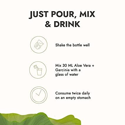 Kapiva Ayurveda Aloe + Garcinia Juice - Distacart