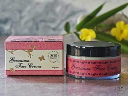 SOS Organics Geranium Face Cream - Distacart