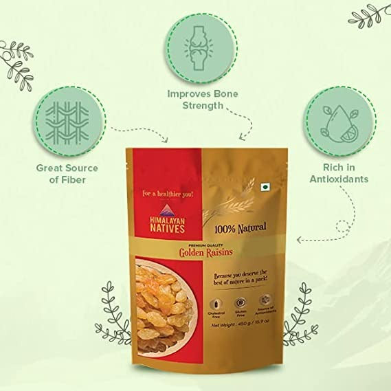 Himalayan Natives Golden Raisins - Distacart