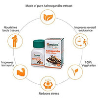 Thumbnail for Himalaya Ashvagandha Tablets - General Wellness - Distacart