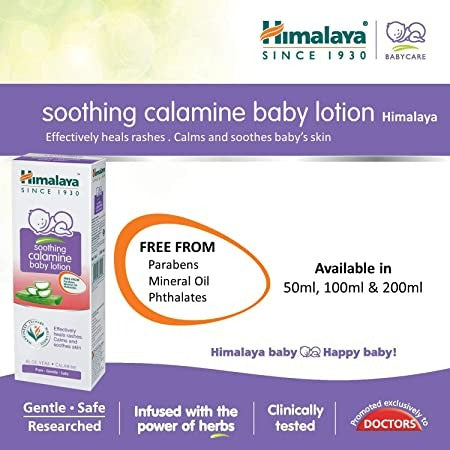 Himalaya Herbals - Soothing Calamine Baby Lotion - Distacart