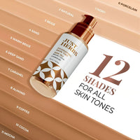 Thumbnail for Just Herbs Herb Enriched Skin Tint Medium Coverage Broad-Spectrum Sun Protection - Porcelain - Distacart