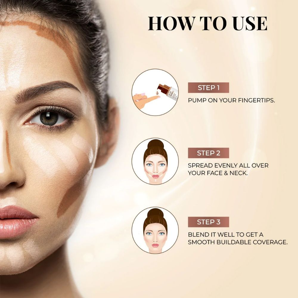 Just Herbs Herb Enriched Skin Tint Medium Coverage Broad-Spectrum Sun Protection - Porcelain - Distacart
