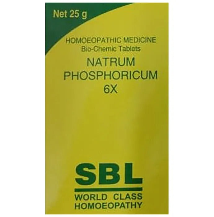 SBL Homeopathy Natrum Phosphoricum Biochemic Tablets - Distacart