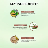 Thumbnail for Just Herbs Lush Methi-Shikakai Shampoo - Distacart