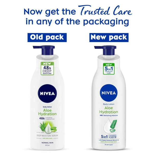 Nivea Body Lotion Aloe Hydration 48h - Distacart