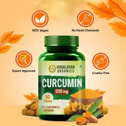 Himalayan Organics Curcumin Tablets - Distacart
