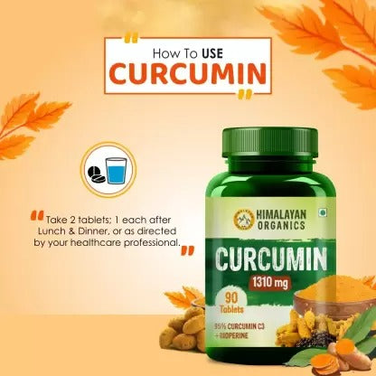 Himalayan Organics Curcumin Tablets - Distacart