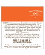 Thumbnail for Biotique Advanced Ayurveda Bio Carrot 40+ SPF UVA/UVB Sunscreen Ultra Soothing Face Cream - Distacart