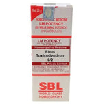 Thumbnail for SBL Homeopathy Rhus Toxicodendron LM Potency - Distacart