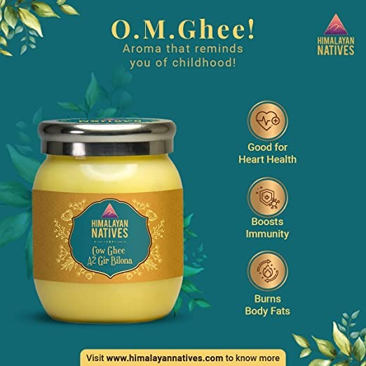 Himalayan Natives A2 Gir Cow Bilona Ghee - Distacart
