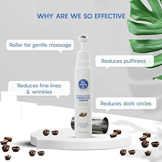 The Moms Co Natural Vita Rich Under Eye Cream - Distacart