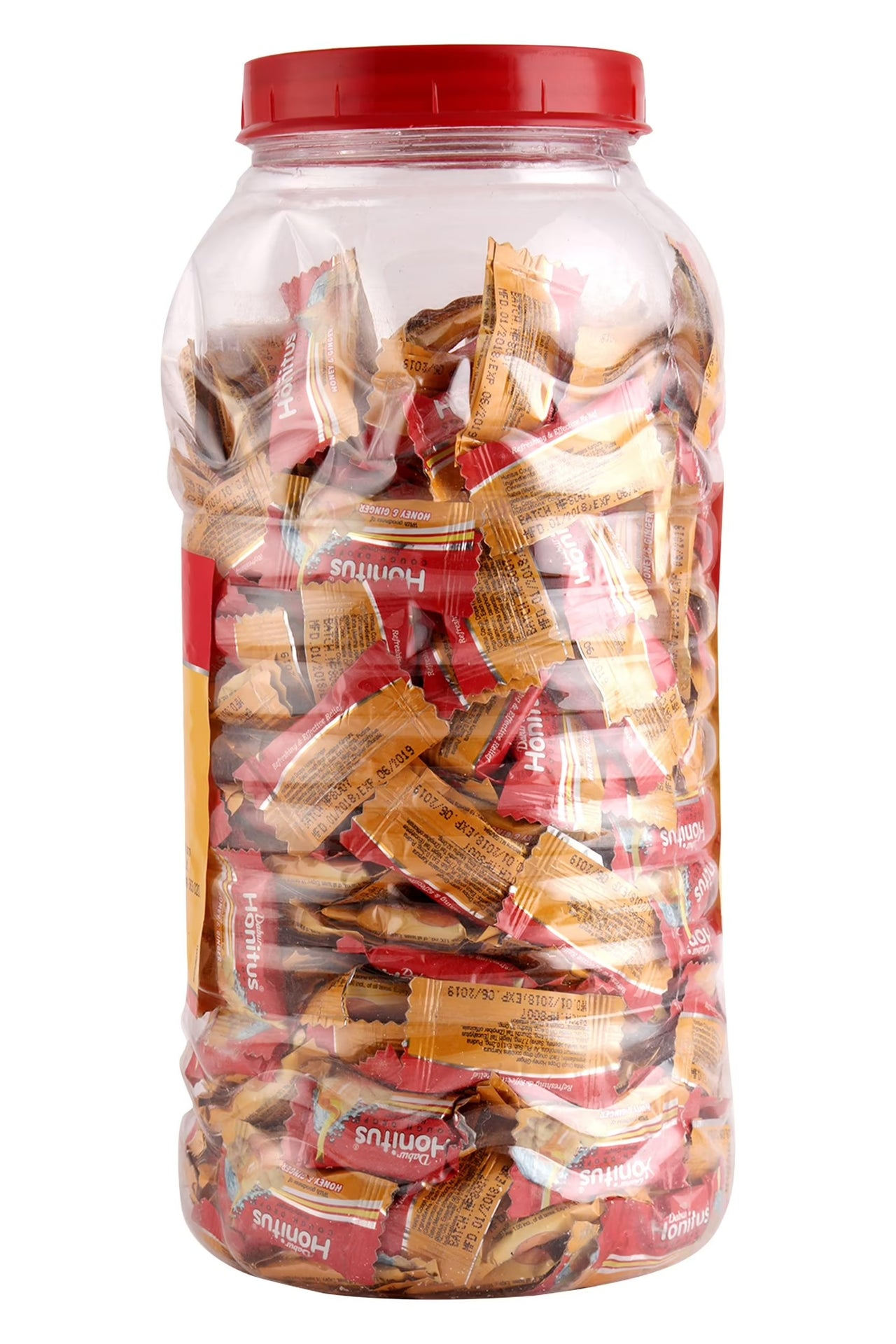 Dabur Honitus Lozenges Jar - 300 Count (Honey Ginger) - Distacart