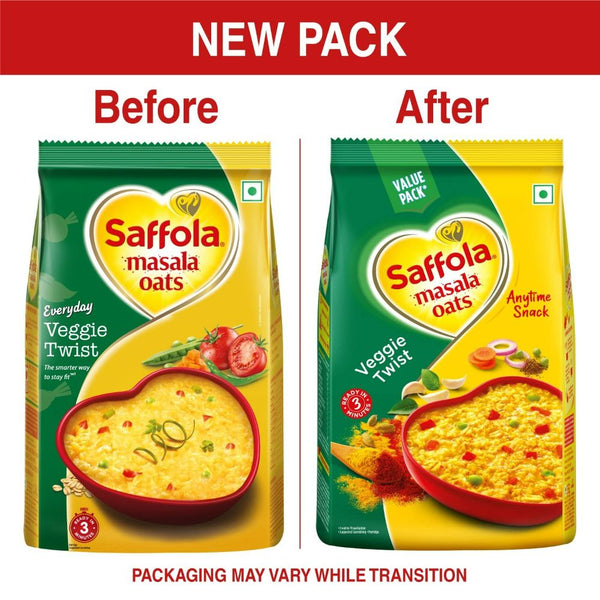 Saffola Masala Oats Veggie Twist - Distacart