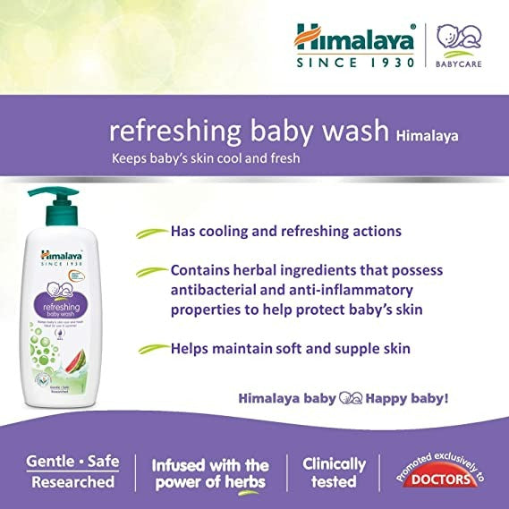 Himalaya Herbals - Refreshing Baby Wash - Distacart