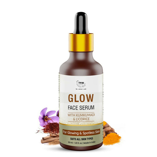 The Natural Wash Glow Face Serum with Kumkumadi & Licorice - Distacart