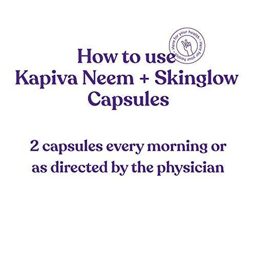 Kapiva Ayurveda Neem + Skinglow Capsules