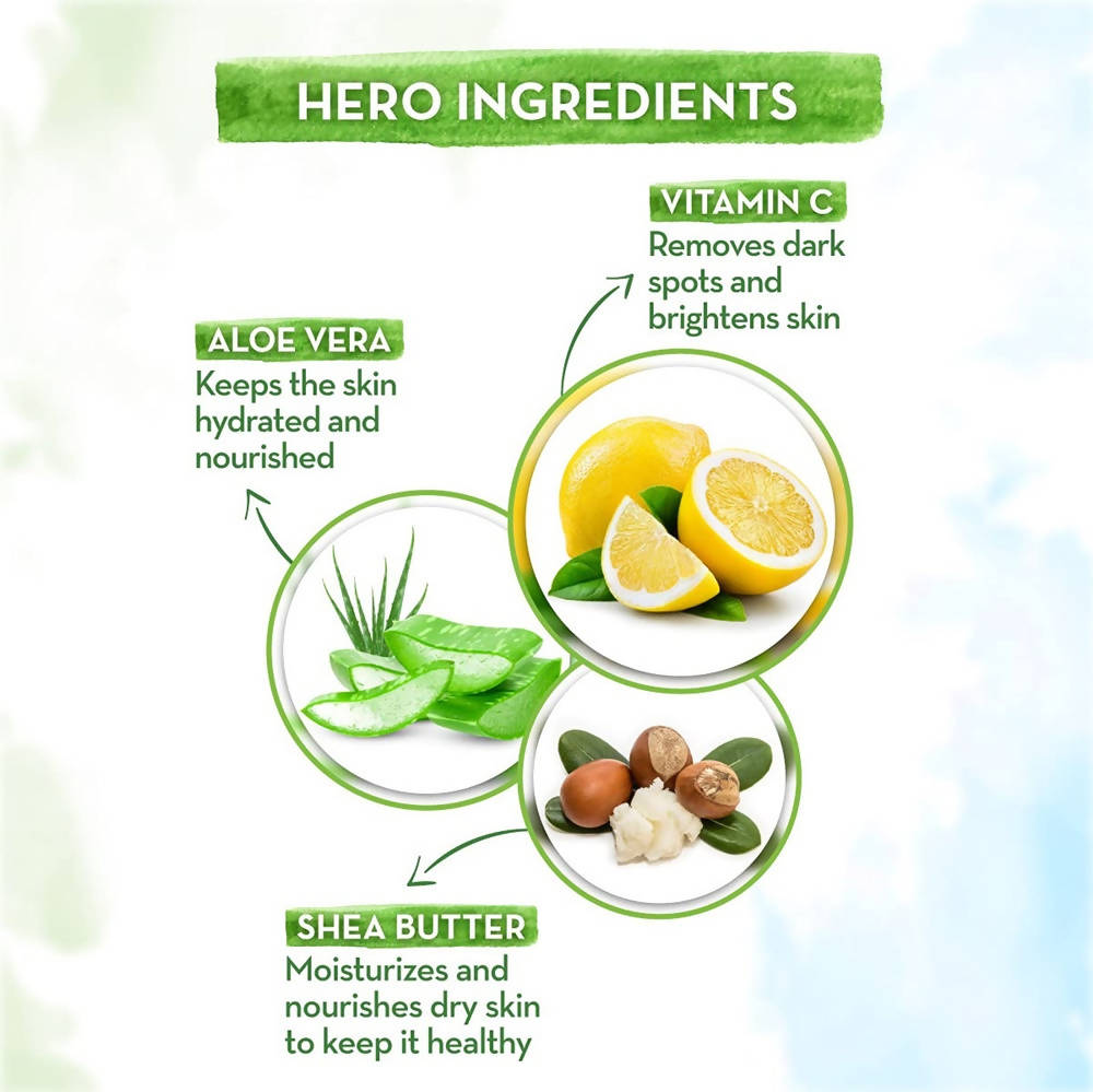 Mamaearth Vitamin C Ultra Light Gel Oil-Free Moisturizer For Glowing Hydration Ingredients