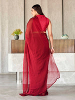 Thumbnail for Tikhi Imli Polyester Ready to Wear Saree - Distacart