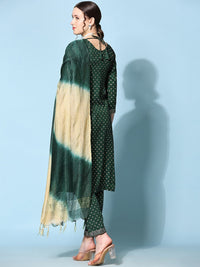 Thumbnail for NOZ2TOZ Women's Floral Printed Kurta With Trousers & Dupatta - Distacart