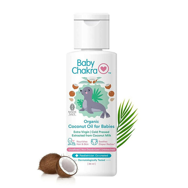 BabyChakra Organic Coconut Oil - Distacart