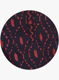 Thumbnail for Sangria Women Blue Geometric Printed Straight Kurta - Distacart