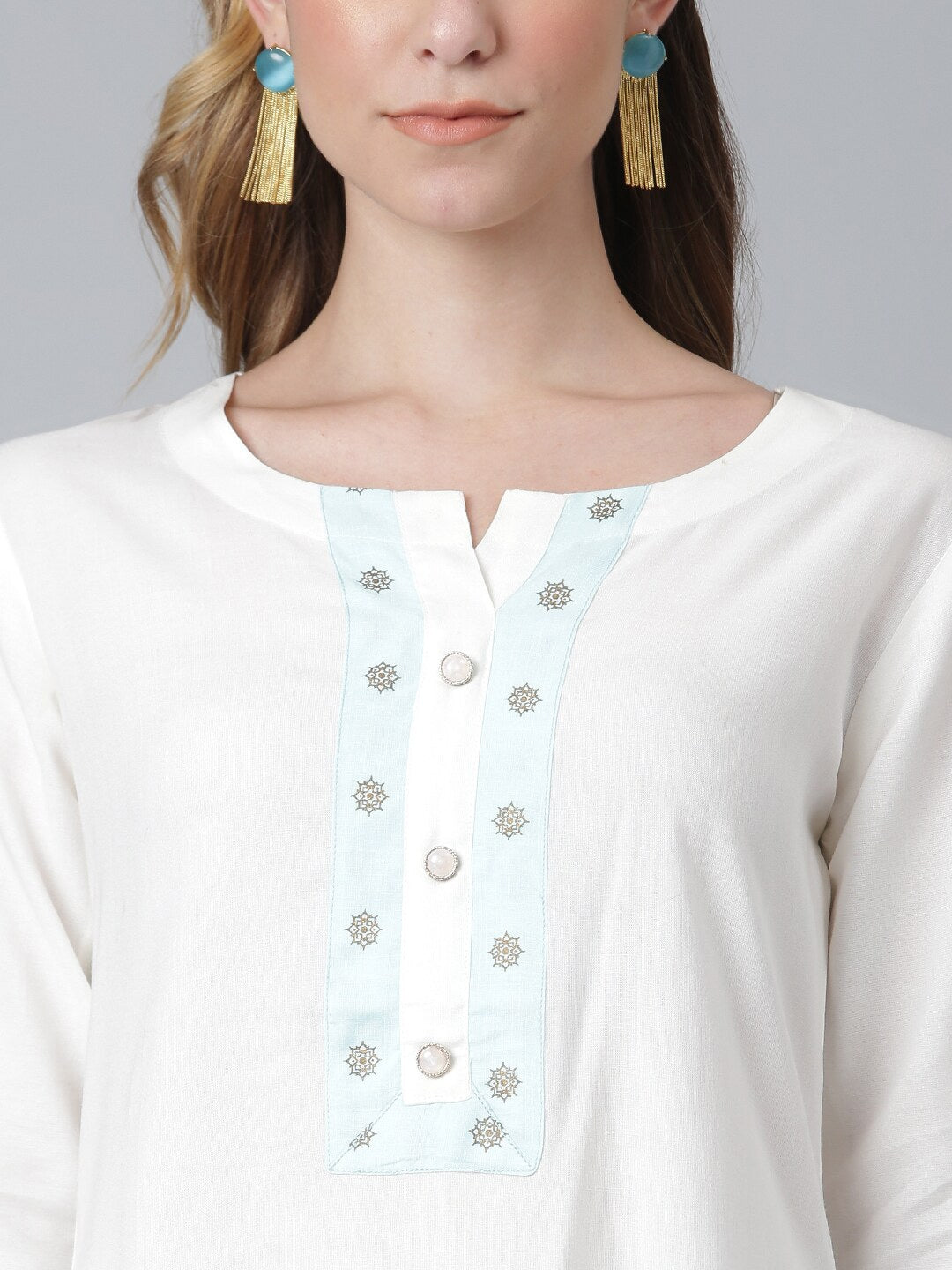 Khushal K Women Kurta with Palazzos & Dupatta - Distacart