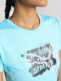 Thumbnail for Puma Women Printed Running T-Shirt - Distacart