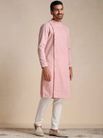 Thumbnail for Manyavar Men Embroidered Kurta with Pyjamas - Distacart