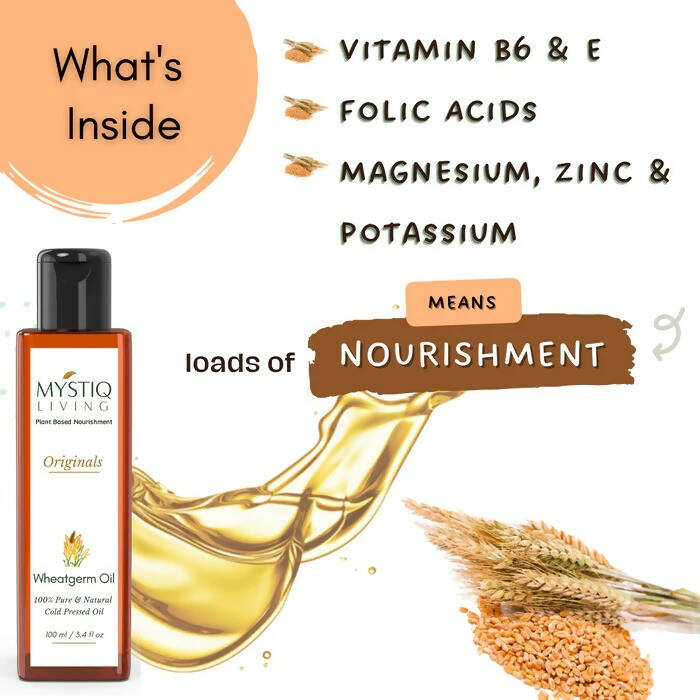 Mystiq Living Originals Wheat Germ Oil - Distacart