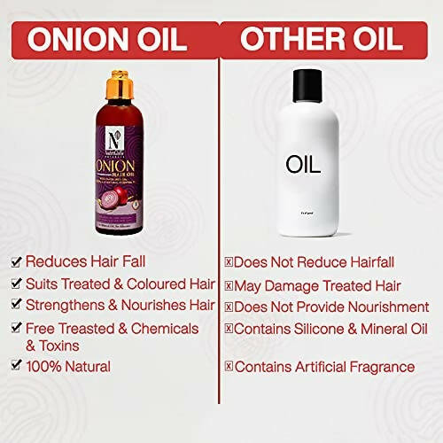 NutriGlow NATURAL'S Onion Hair Oil - Distacart