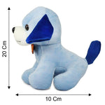 Thumbnail for Webby Soft Animal Plush Standing Dog Toy 20cm-Blue - Distacart