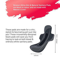 Thumbnail for Sirona Biodegradable Black Sanitary Pads