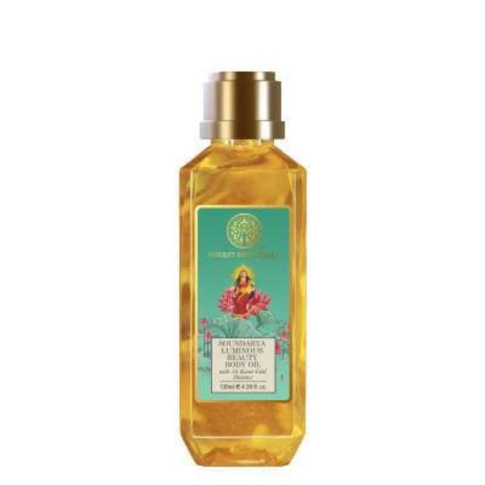 Forest Essentials Soundarya Luminous Beauty Body Oil - Distacart