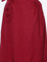 Thumbnail for Biba Women Pink Striped Sequinned Kurta with Palazzos & With Dupatta - Distacart