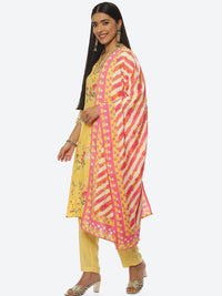 Thumbnail for Biba Floral Printed Kurta with Palazzos - Distacart