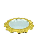 Thumbnail for Puja N Pujari Gold & Silver Plated Craft Design Pooja Thali Set