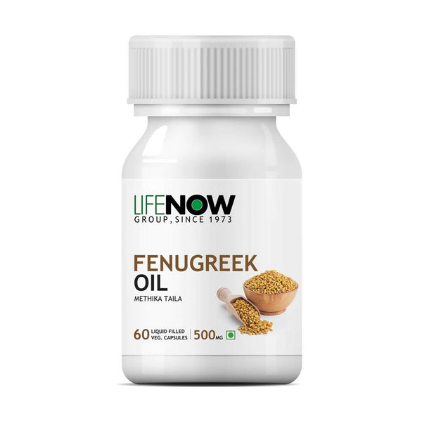 Lifenow Fenugreek Seed Oil Capsules - Distacart
