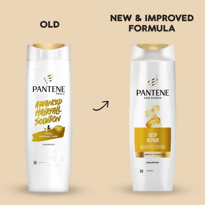 Pantene Hair Science Deep Repair Shampoo - Distacart