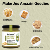 Thumbnail for Jus Amazin Peanut Butter - Unsweetened - Distacart